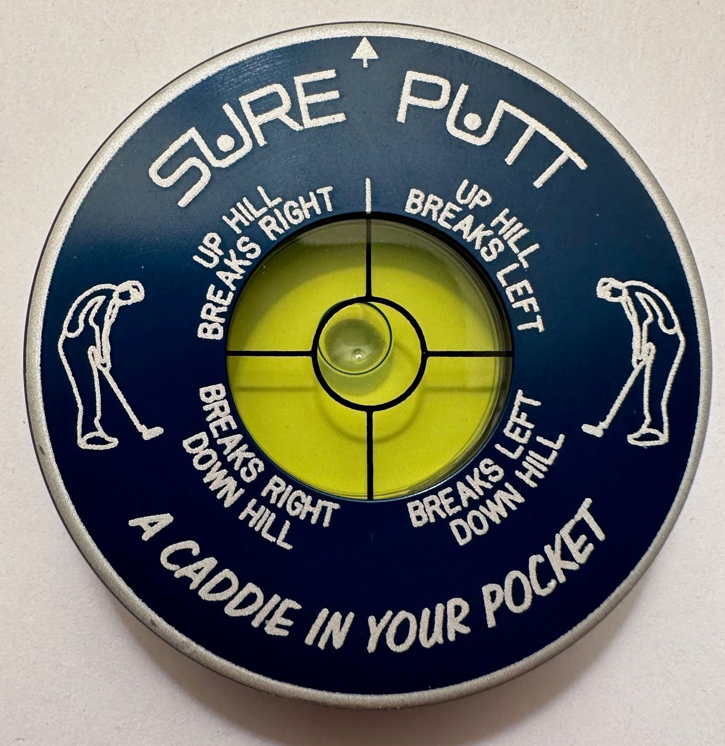 Sure Putt Pro Golf Green Reader - Navy Blue