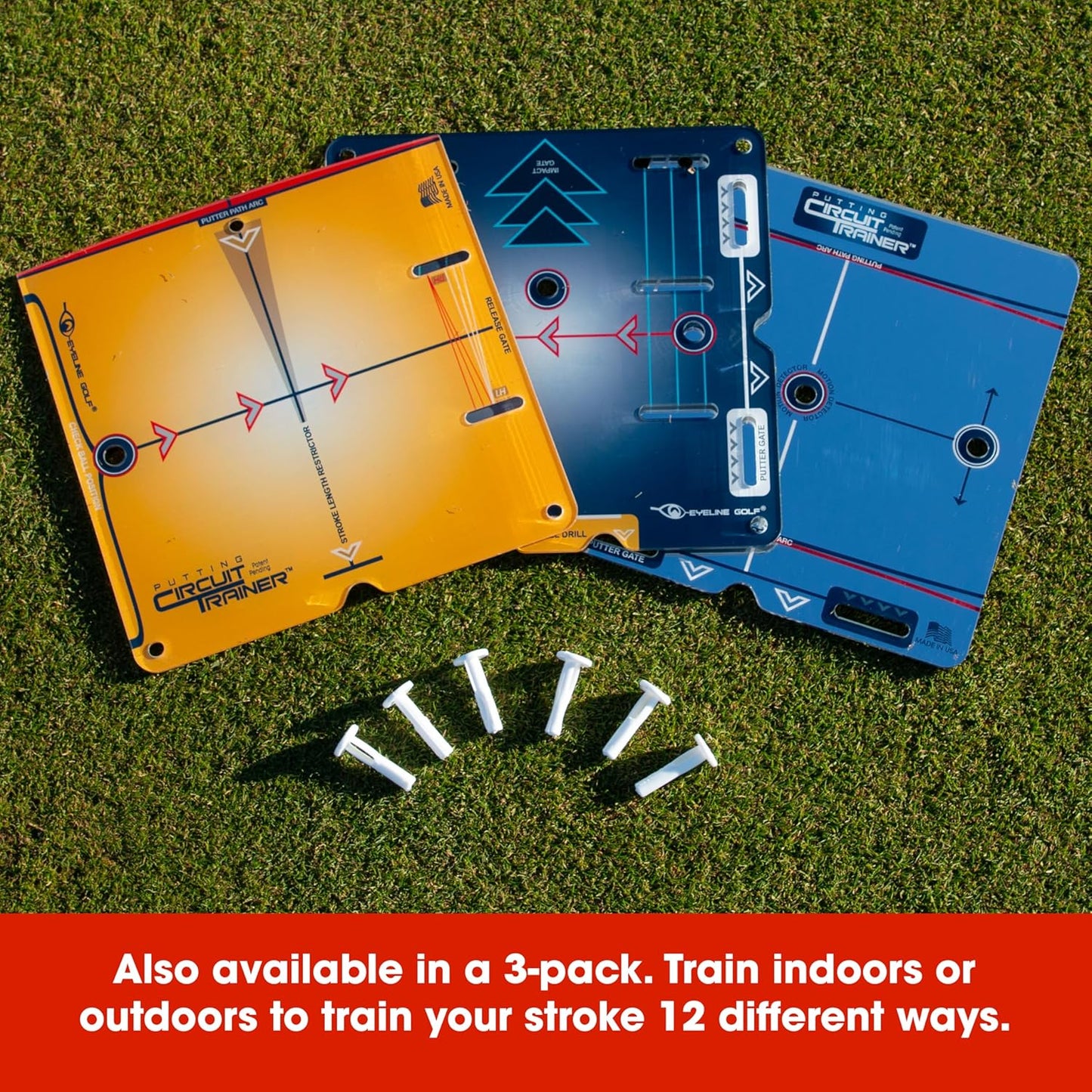 PUTTING CIRCUIT TRAINER - YELLOW TRAINER