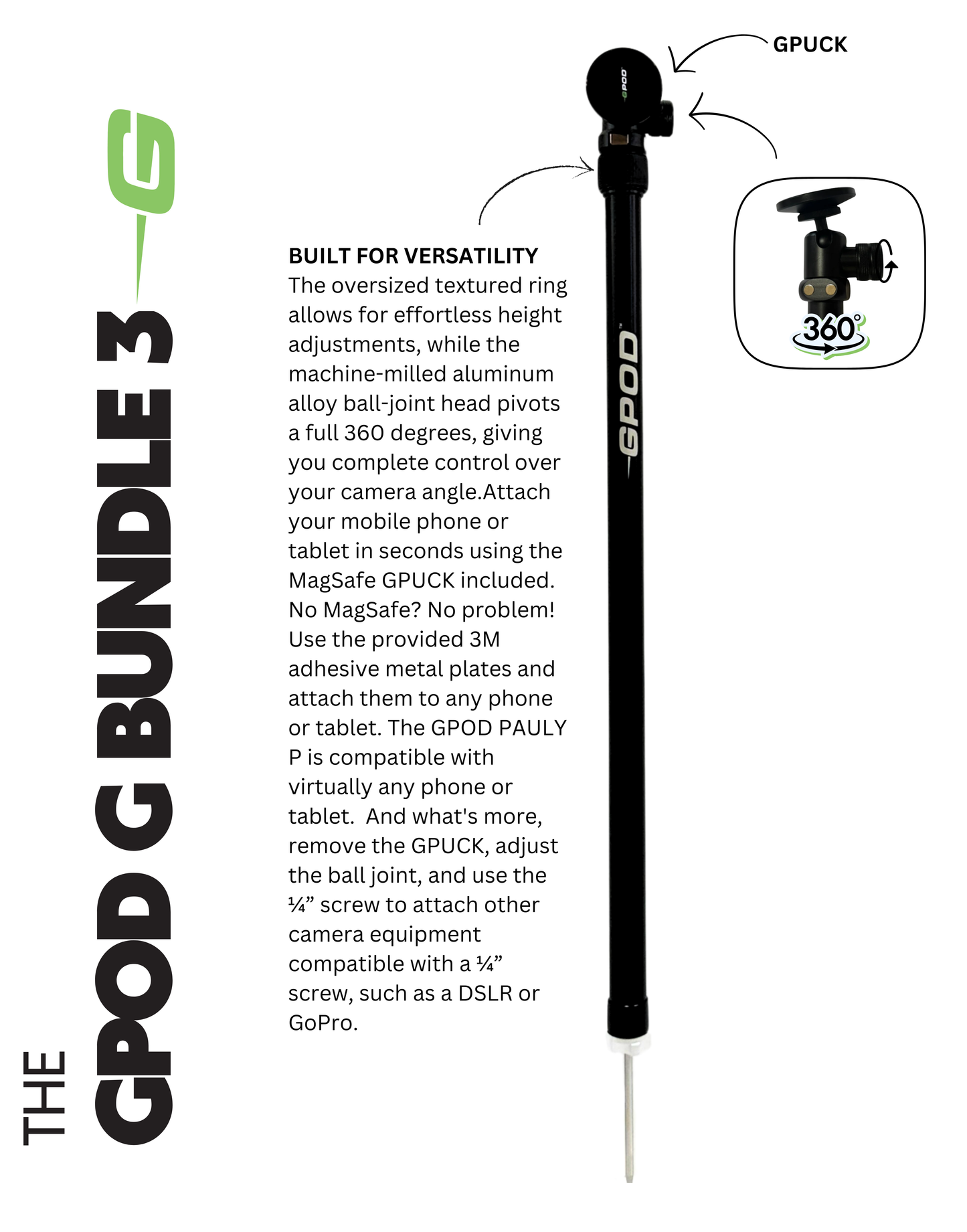 GPOD G BUNDLE 3 : GPOD Pauly P + GPOD Base